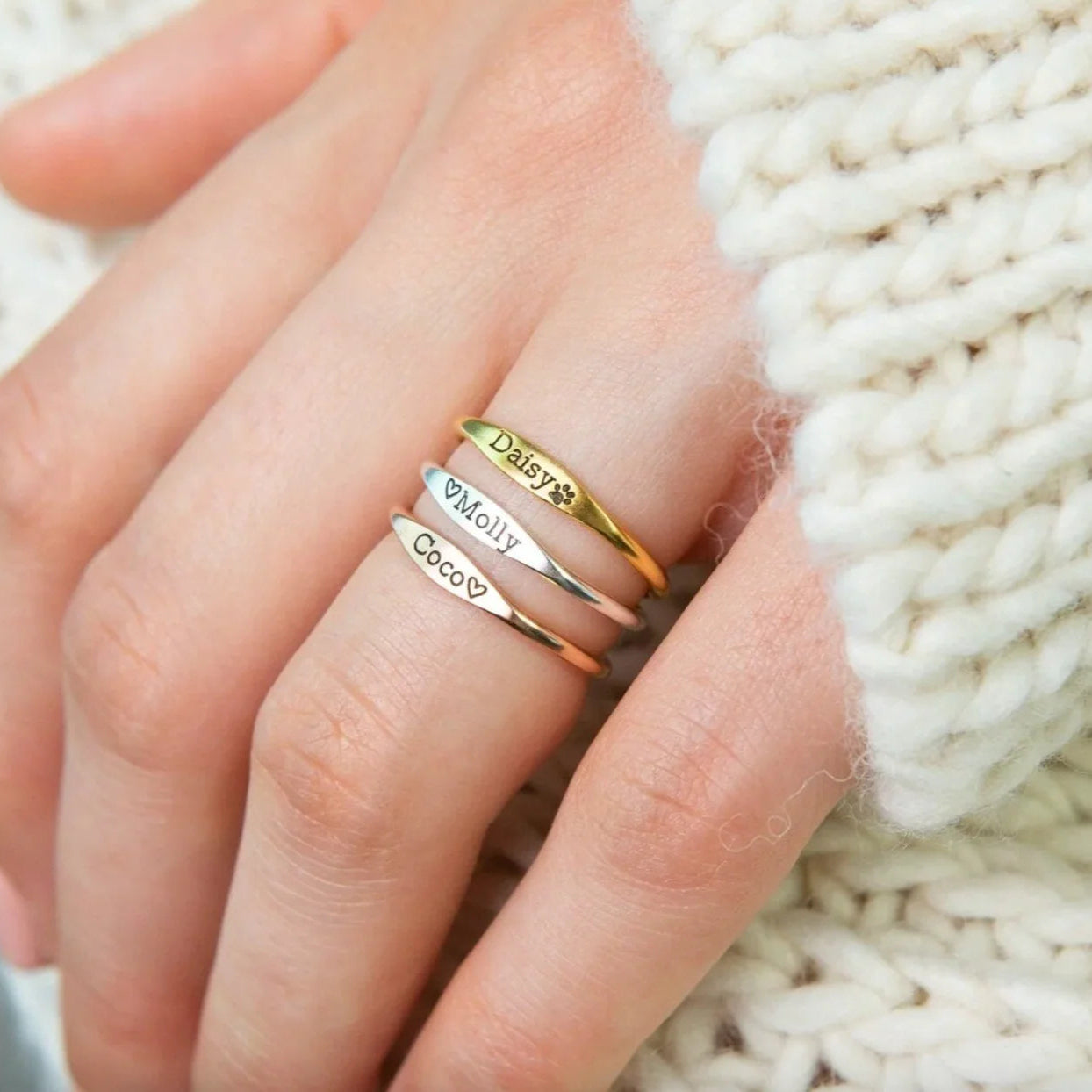 NameTag Ring