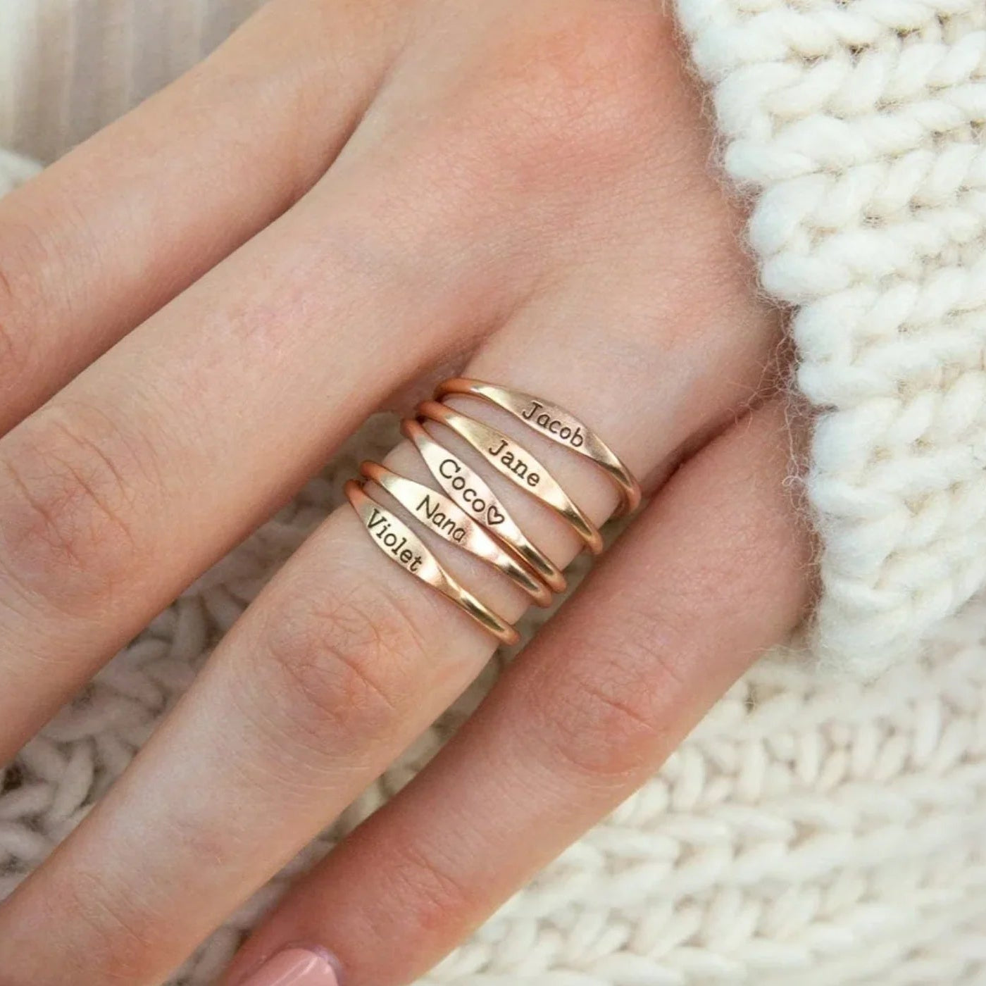 NameTag Ring