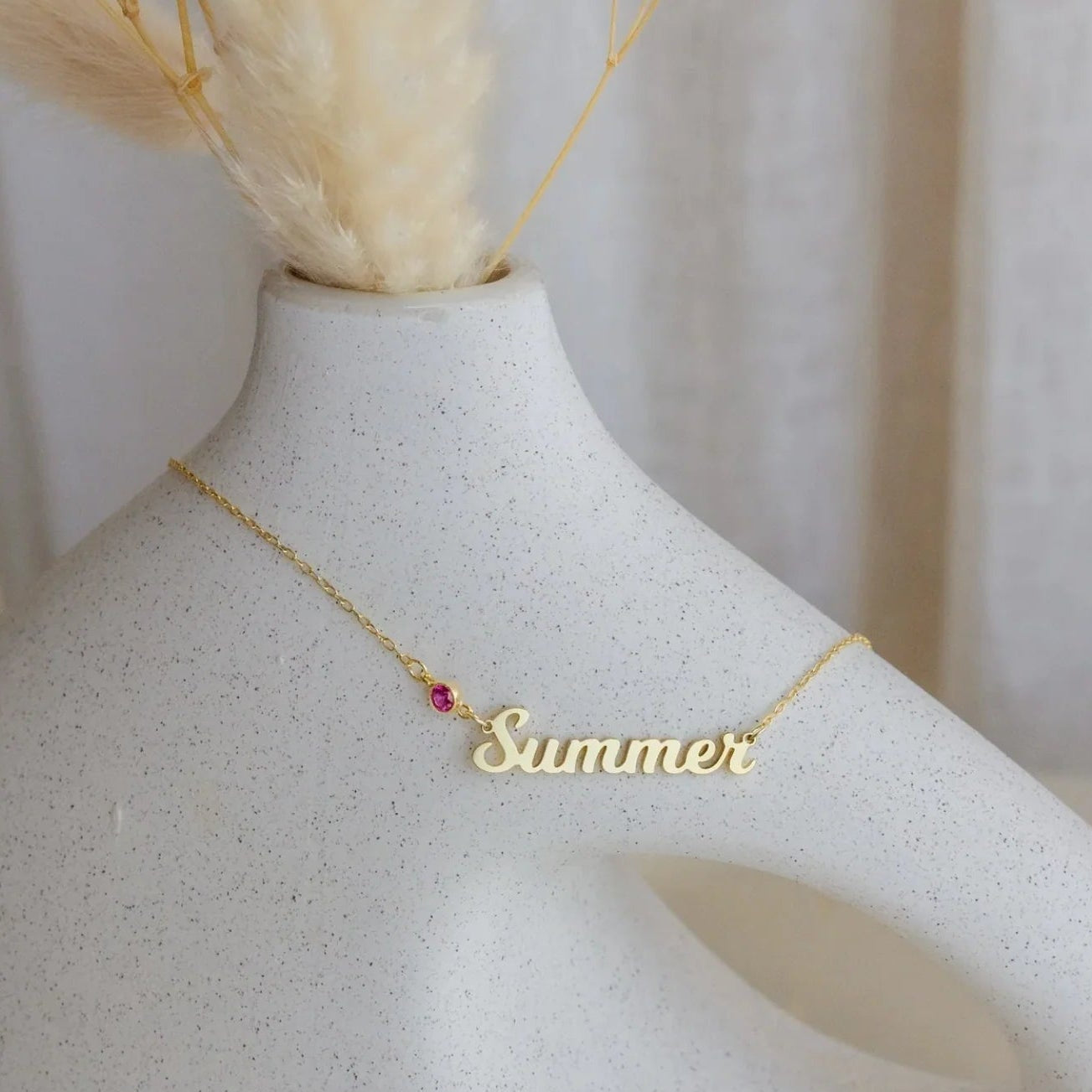 Bloom Name Necklace