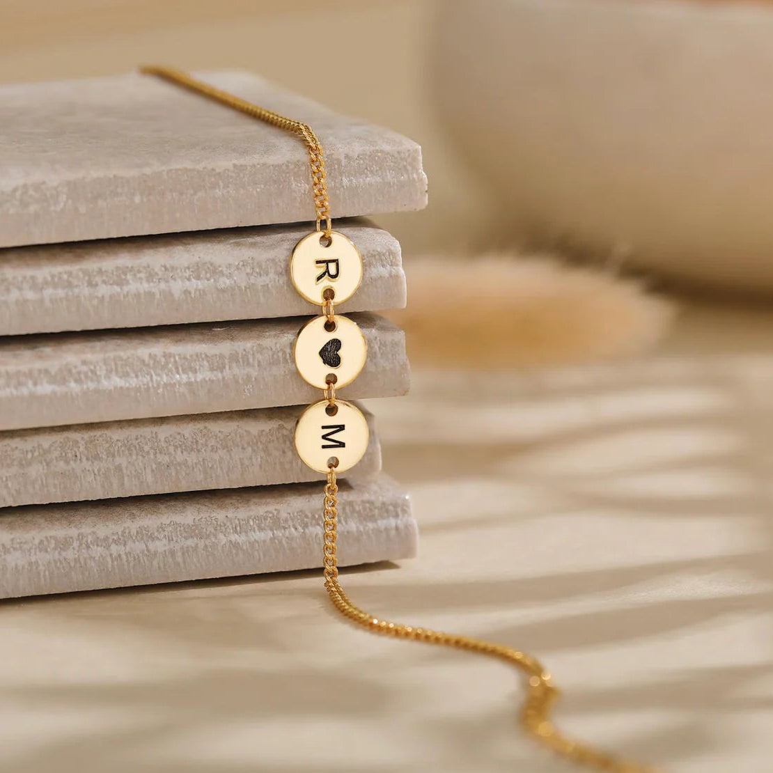 Dual Initial Bracelet