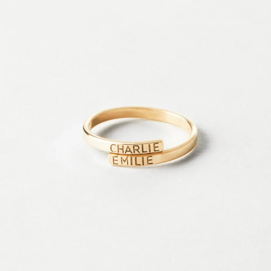 Names Hug Ring