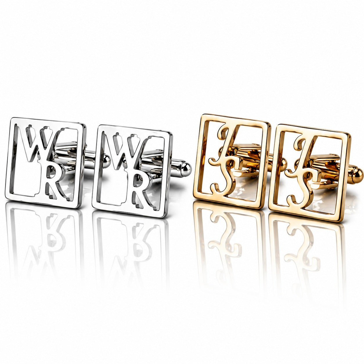 Groomsmen Initial Cufflinks