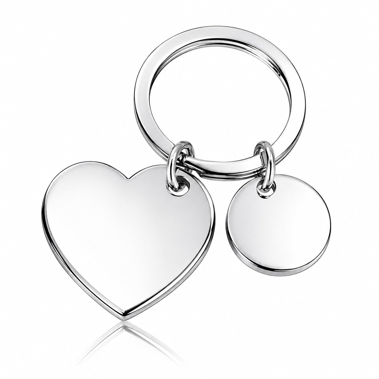Heart Tag Keychain