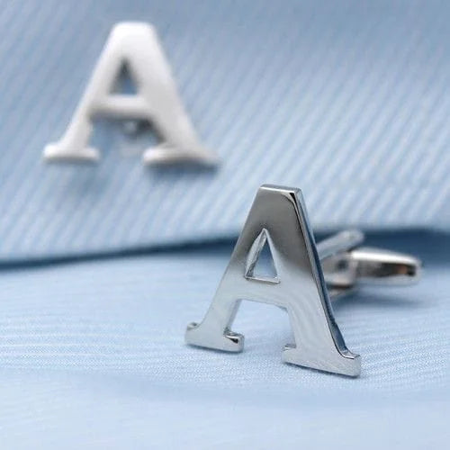 Single Initial Cufflink 2