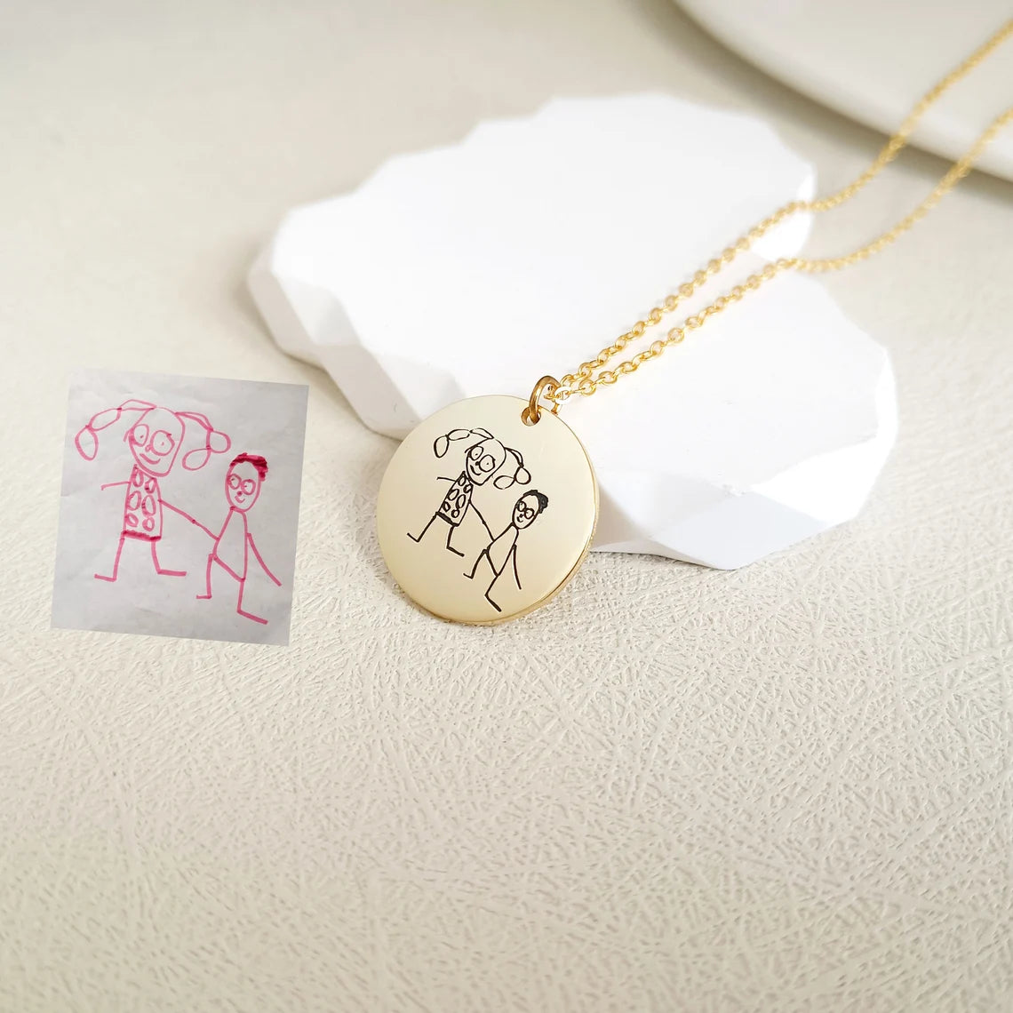 Actual Handwriting Necklace