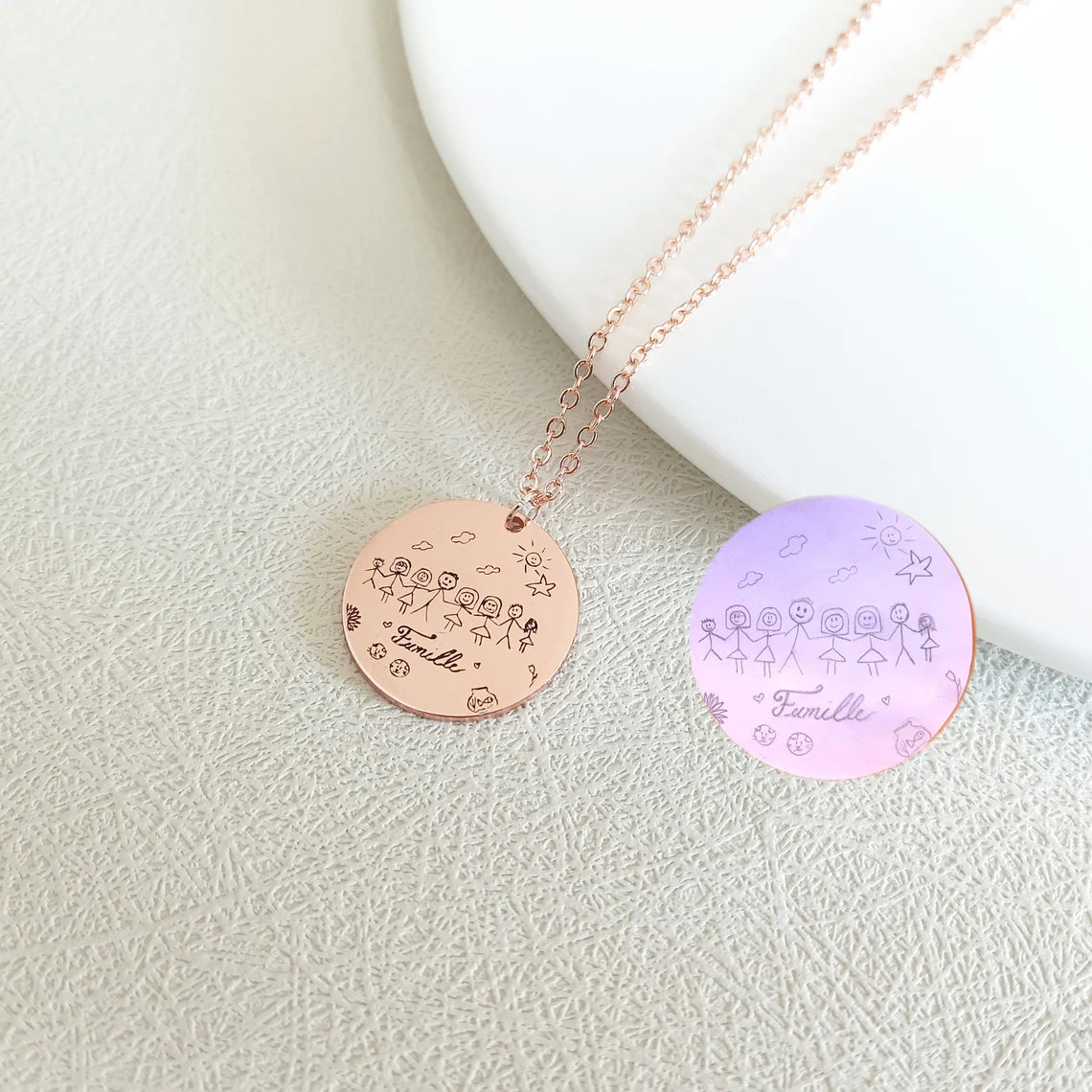 Actual Handwriting Necklace