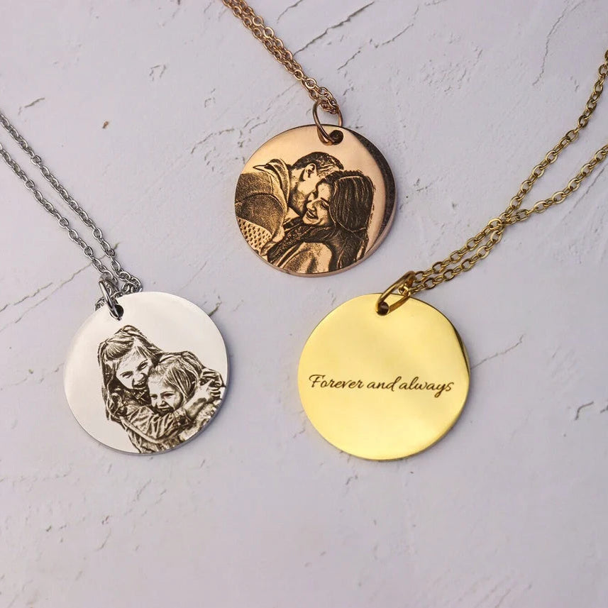 Memory Portrait Necklace