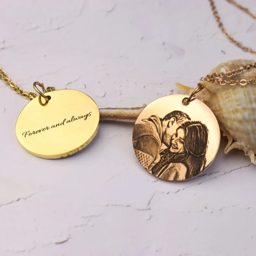 Memory Portrait Necklace