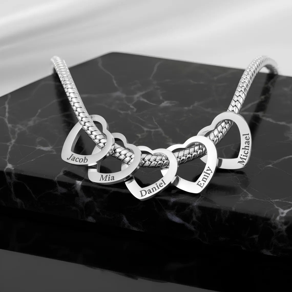 Heart Name Bangle