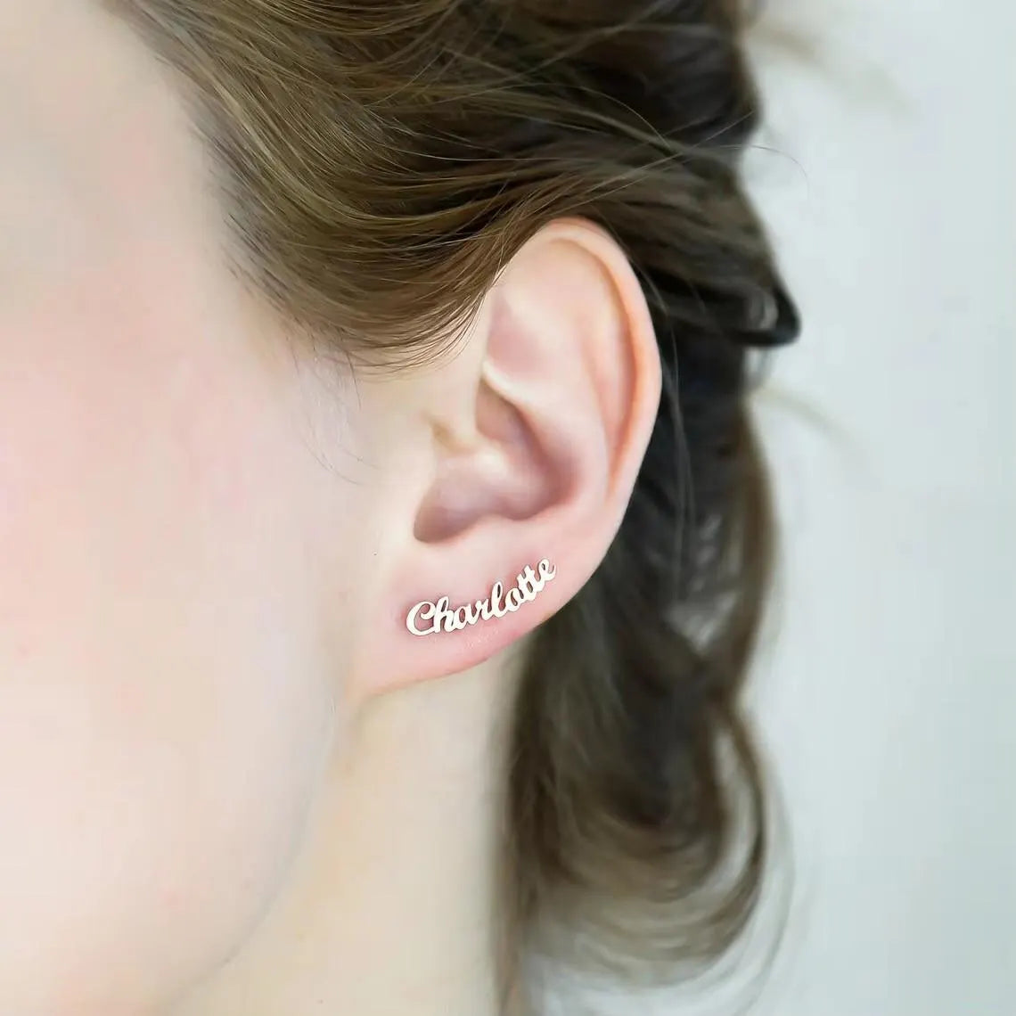 Personalised Name Earrings