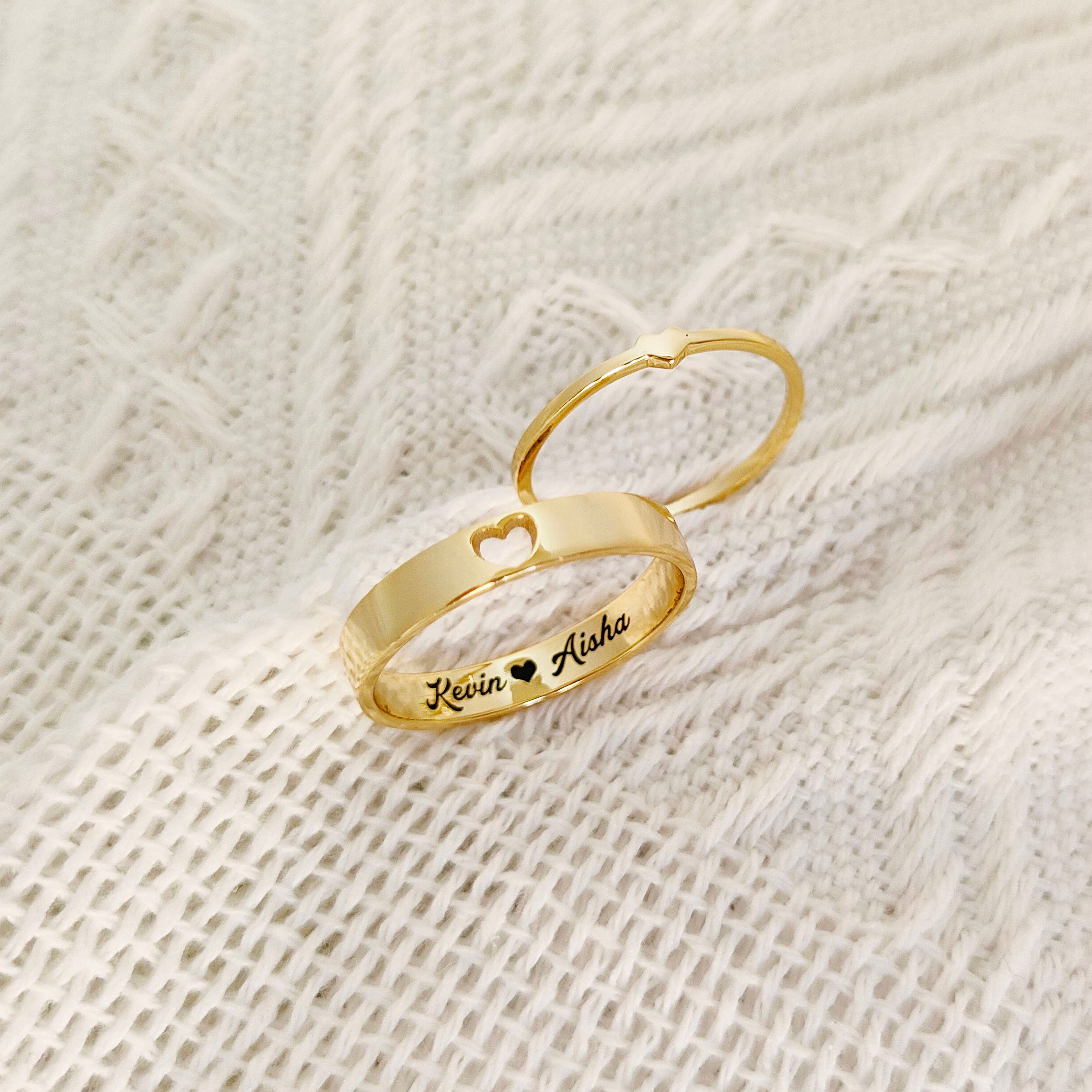 Personalised Couple Ring